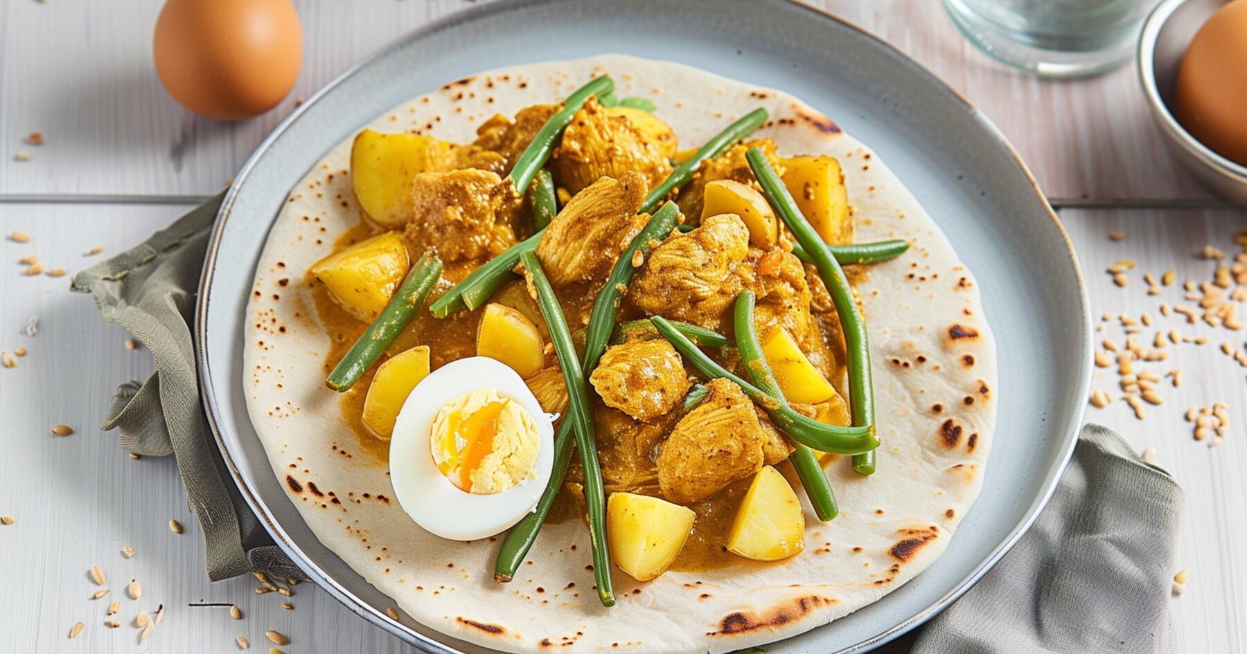Surinaamse keuken; bara en roti